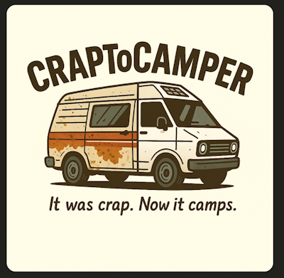 Crap to Camper logo